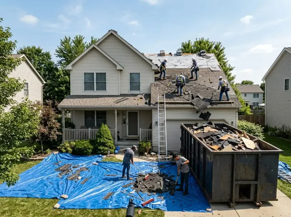 roof-replacement-debris-remova-004 — frequently asked questions, Cheapest Dumpster Rentals in Chalmette, LA